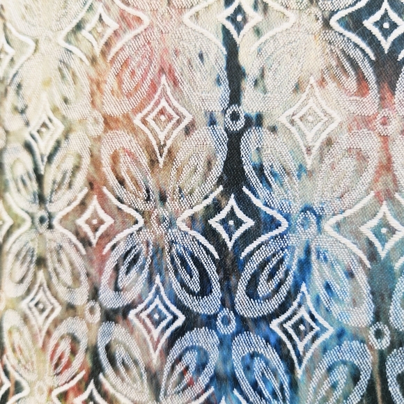 NEW Short Sleeve Dress Size M Pastel Contemporary Minimalist Colorful Feminine - Picture 4 of 12